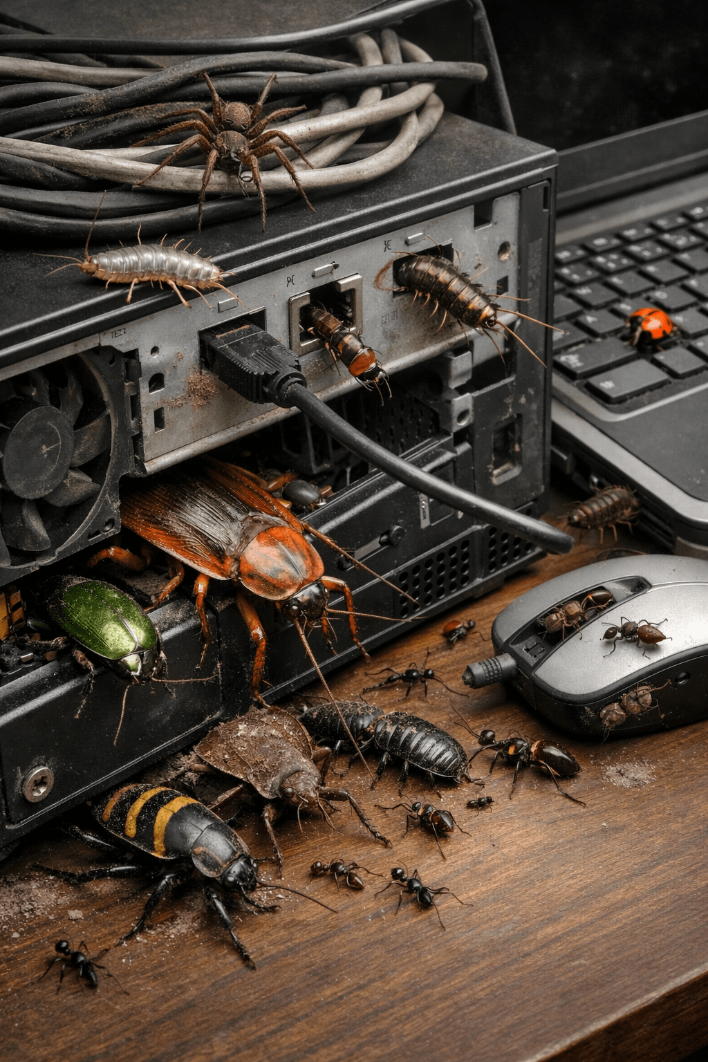 Bugs in the computer