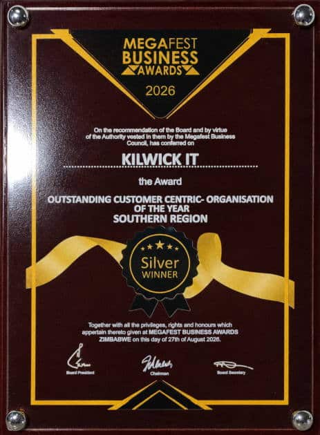 Kilwick Megafest Award